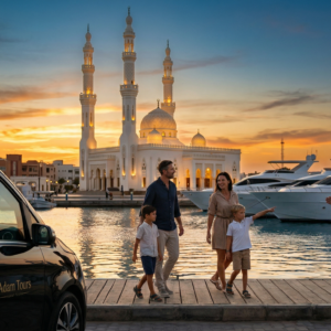 Hurghada VIP V&aacute;rosn&eacute;z&eacute;s - El Mina mecset &eacute;s Marina