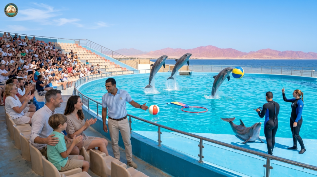Delfin Show Hurghada - Adam Tours Családi Program.
