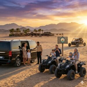 Hurghada VIP Szafari - Quad &eacute;s Beduin falu