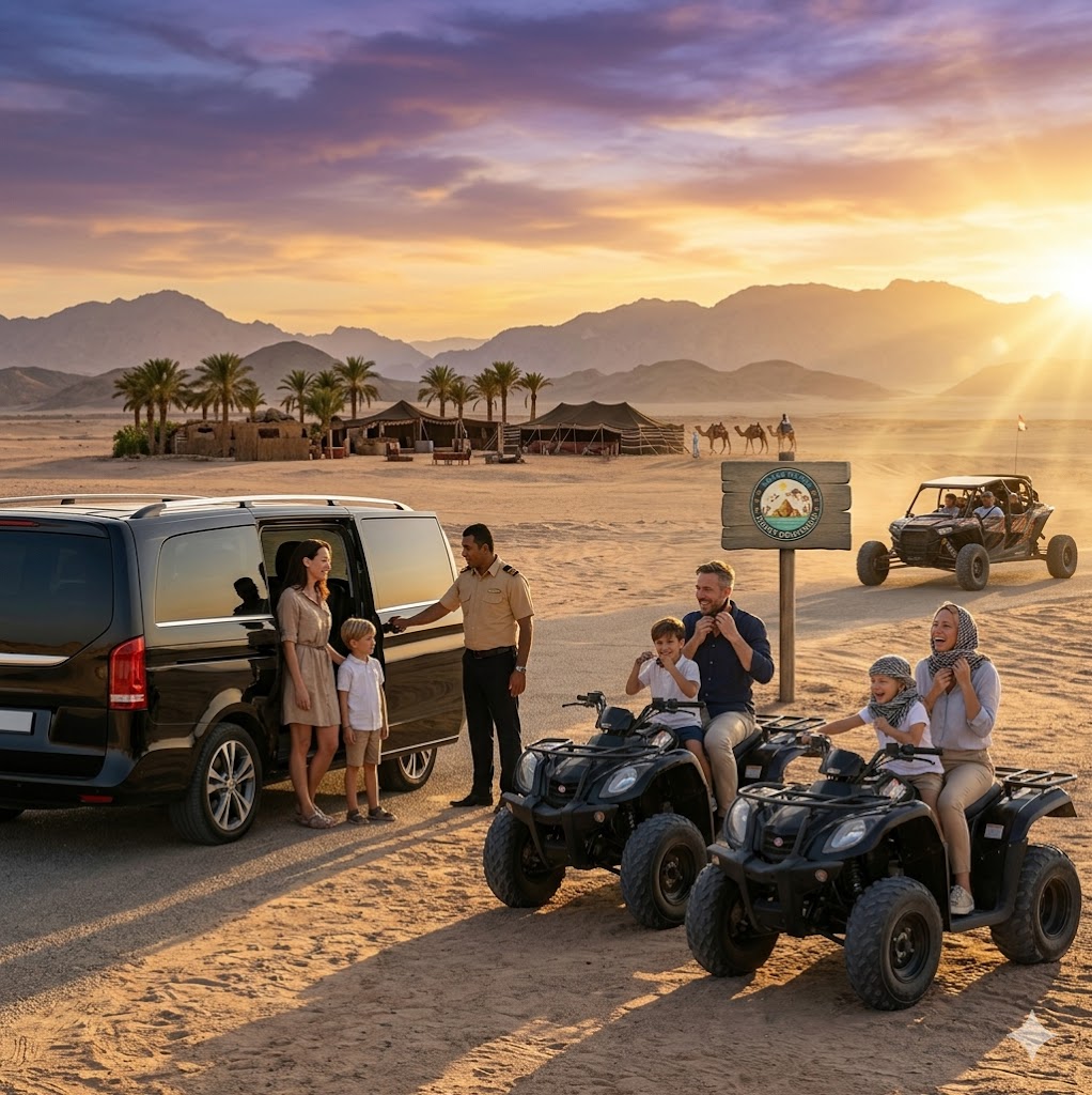 Hurghada VIP Szafari - Quad és Beduin falu